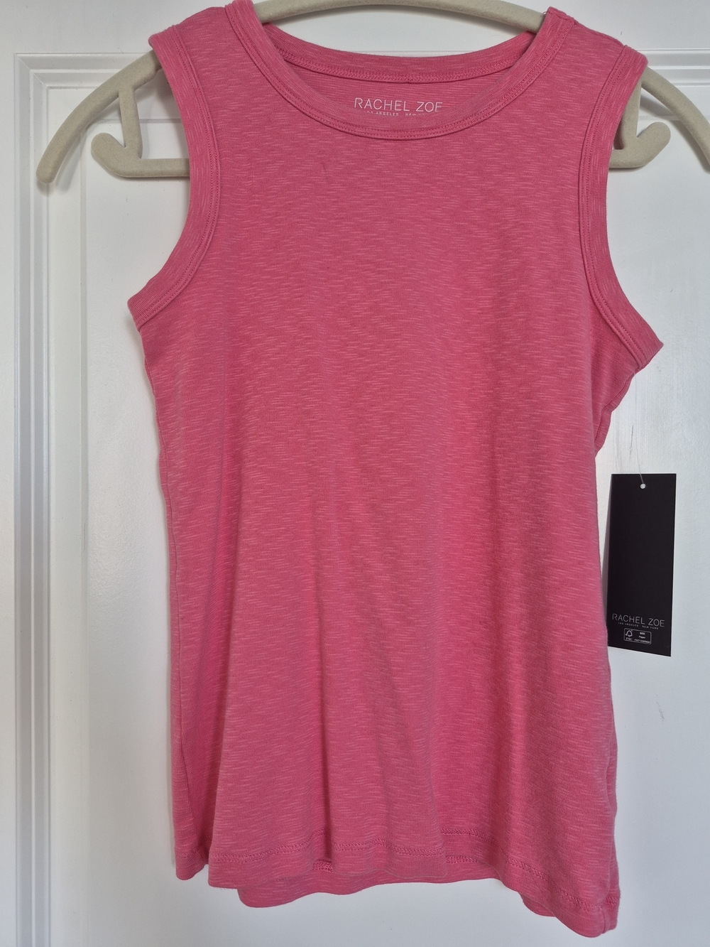 Rachel Zoe Hot Pink Sleeveless Knit Tank